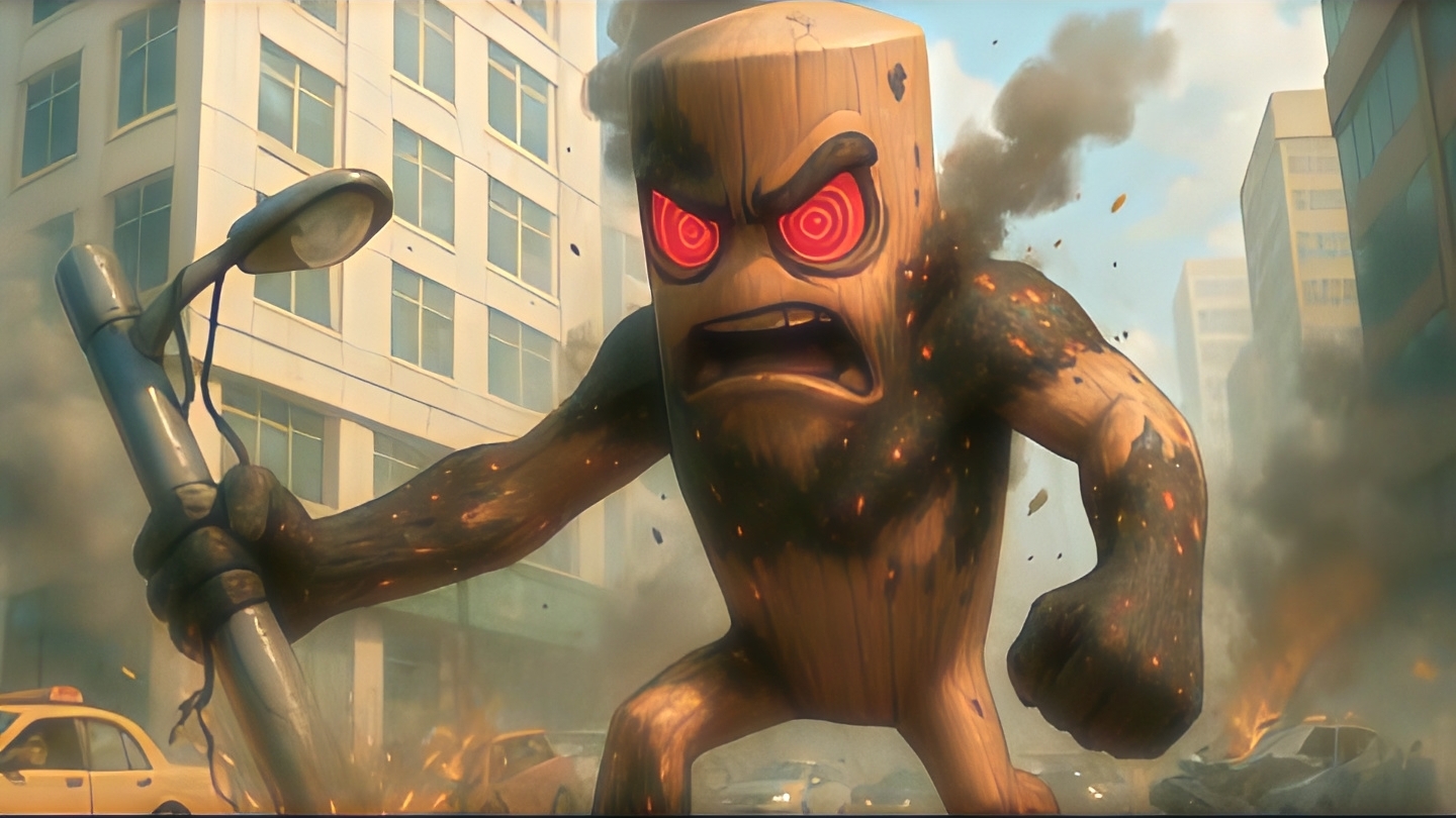 Тунг Тунг Тунг Сахур превращается в монстра