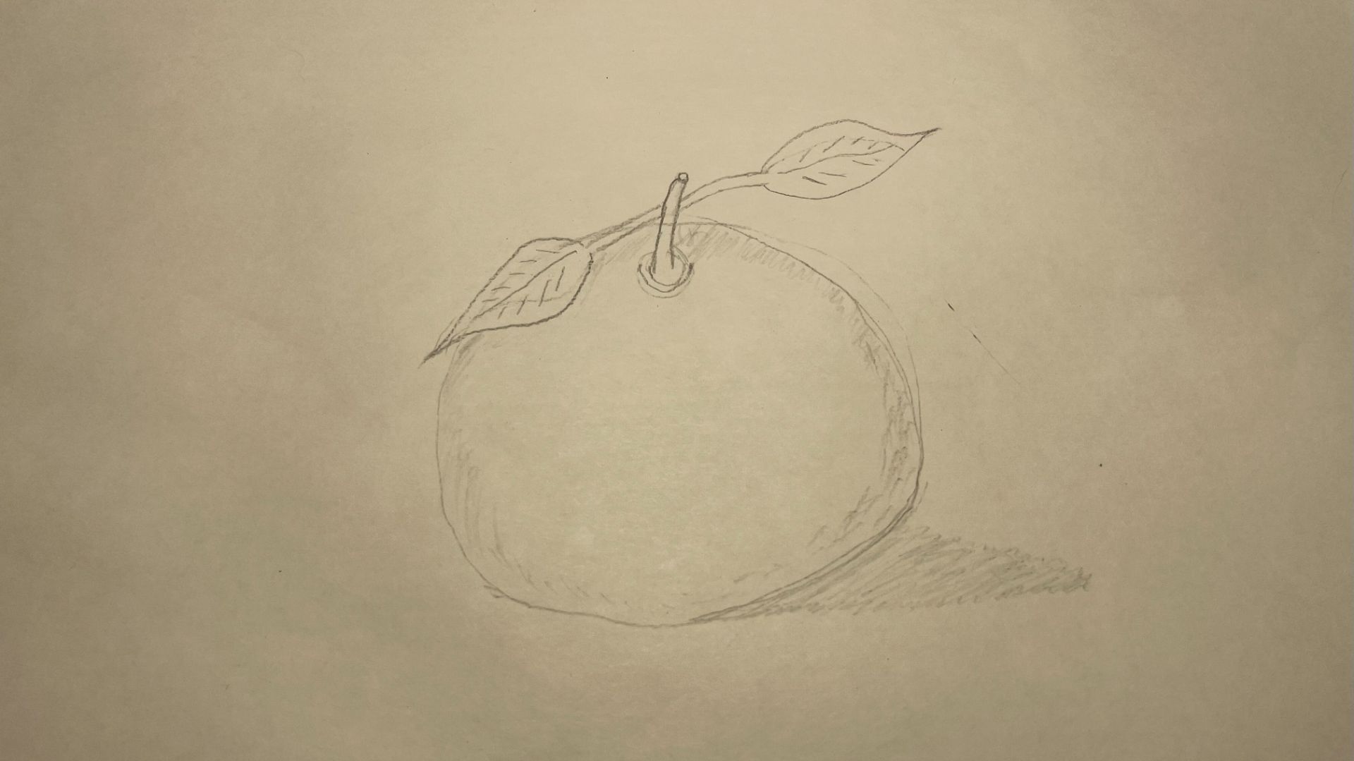 Рисуем мандарин простым карандашом легко и красиво смотреть онлайн