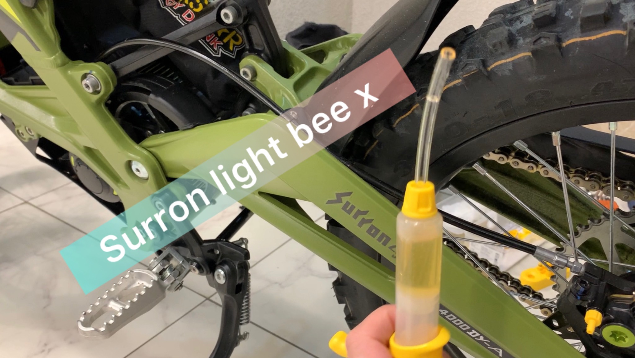 Как прокачать тормоз sur ron light bee x смотреть онлайн