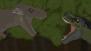 Тарбозавр (2013) vs Рекси | Анимация (часть 1)
