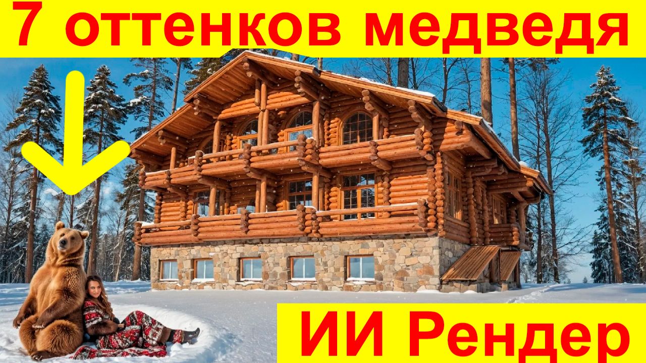 Нейросеть для 3D рендера делает шикарный антураж. 7 вариантов ИИ смотреть онлайн