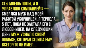 "Жена только ныть умеет" — смеялся муж с любовницей. Потом он узнал, кто теперь его...