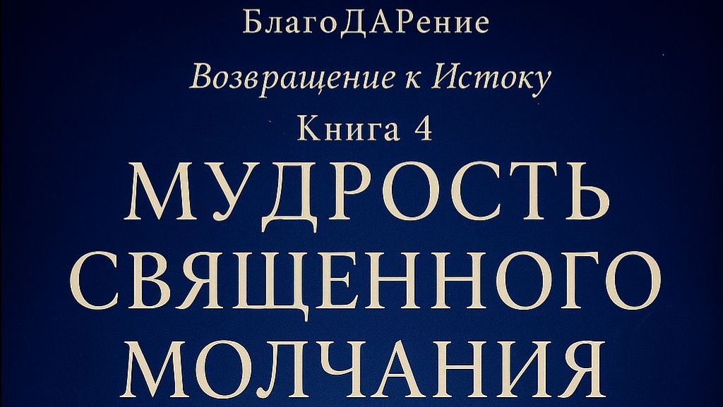 Мудрость Священного Молчания. Текст Роман Егоров. Исполнение: Nikosho