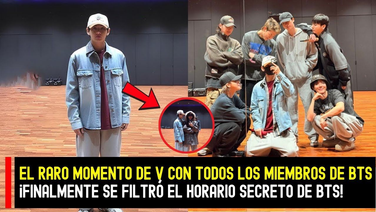 Редкий момент Ви с BTS! Тайный график BTS наконец-то раскрыт! смотреть онлайн