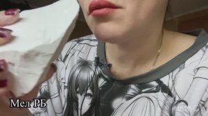 Асмр хруст мелом-глиной и пастой.