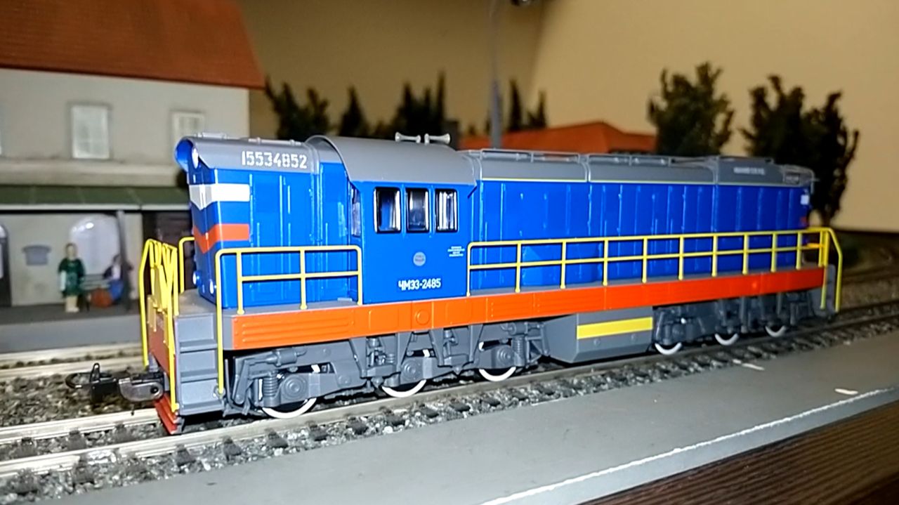 Синяя ЧМЭ3-2485 от PIKO #59794 депо Иваново смотреть онлайн
