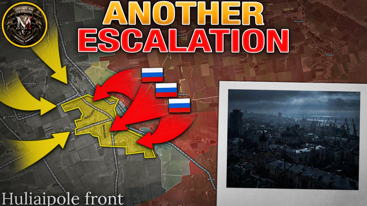 Another Escalation in the Black Sea Region⚡️A Heavy Clash of Attacks in Huliaipole⚔️💥MS 2025.12.13 смотреть онлайн