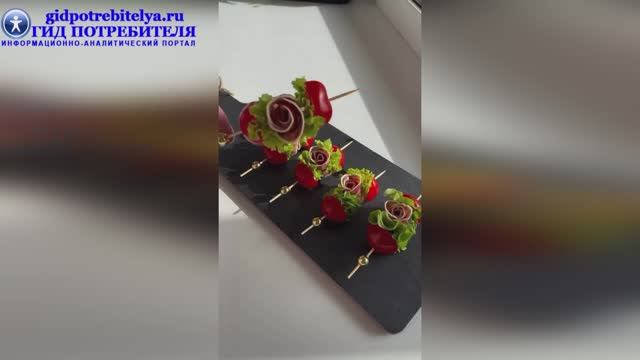 Праздничные канапе на Новый год смотреть онлайн