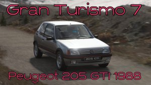 Peugeot 205 GTI 1988 — маленькое чудо французской школы автостроения в мире Gran Turismo 7 🌍⚡️