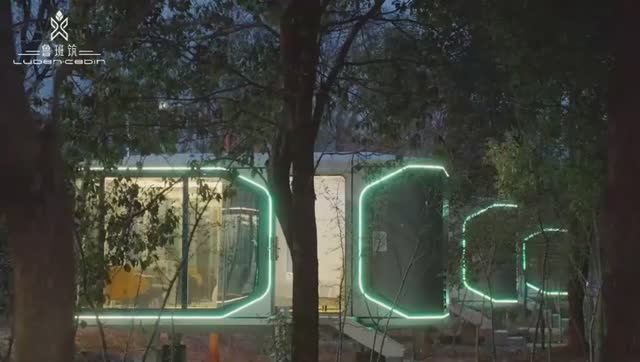 Обзор модульного дома Космо Капсулы К30 на 19 кв метров от КосмоКапсулы.рф смотреть онлайн