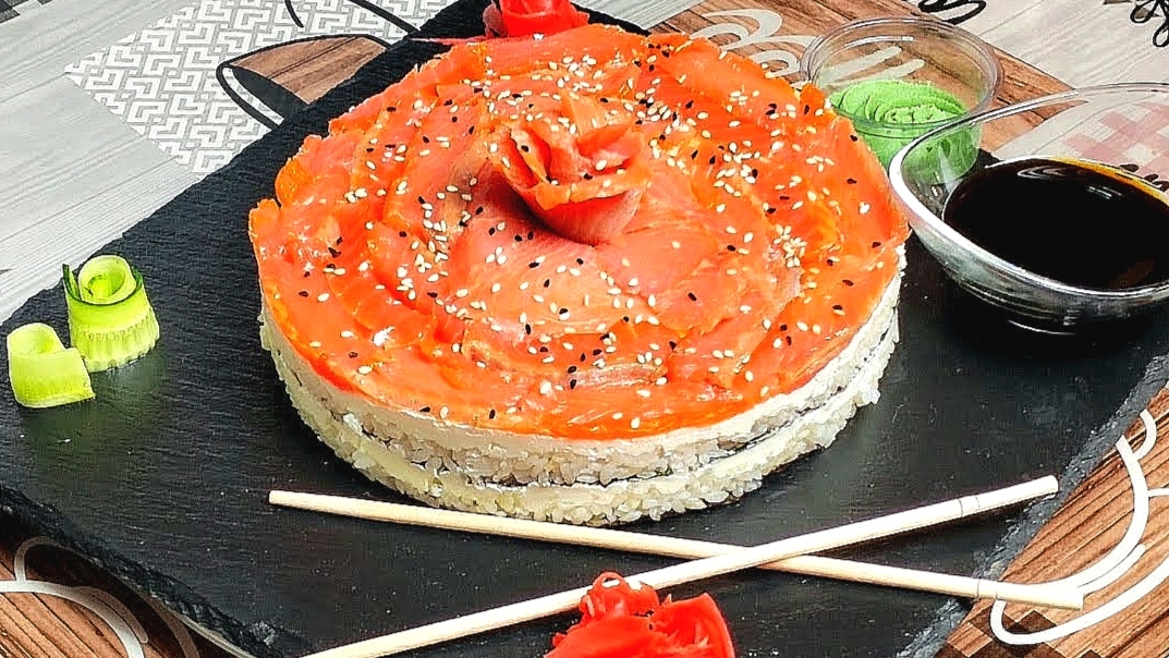 Торт Суши на Новогодний стол 2026 смотреть онлайн