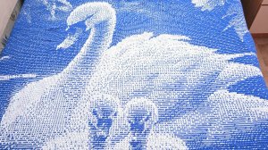 А Белый лебедь на пруду... Я собой горжусь👌Довольна тем, что получилось🧶