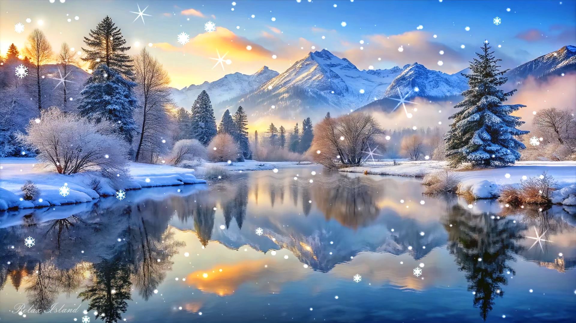 ❄️ ОЧЕНЬ КРАСИВАЯ УСПОКАИВАЮЩАЯ МУЗЫКА ДЛЯ СНА 🎵 ЗИМНЯЯ РАССЛАБЛЯЮЩАЯ МУЗЫКА ДЛЯ ДУШИ смотреть онлайн