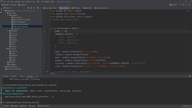 51 Поле choices. Choices field. Курс по Django смотреть онлайн
