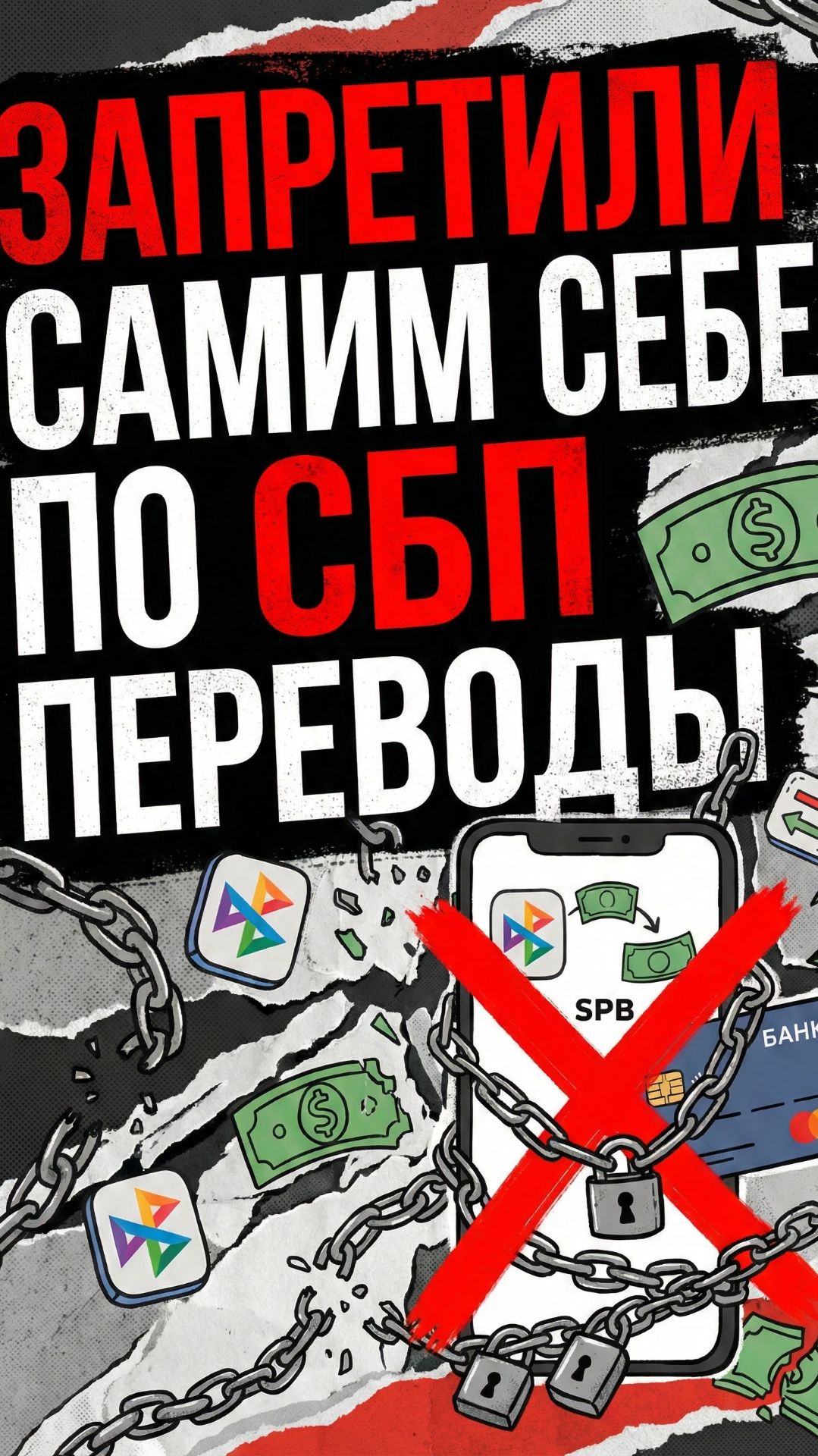 Запретили самим себе по СБП переводы смотреть онлайн