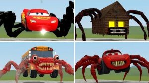 Мультиик про МАККУИН ПРОТИВ ХАУСХЕДА, ПОЖИРАТЕЛЯ АВТОБУСА ПРОТИВ ПОЖИРАТЕЛЯ ШКОЛЬНОГО АВТОБУСА