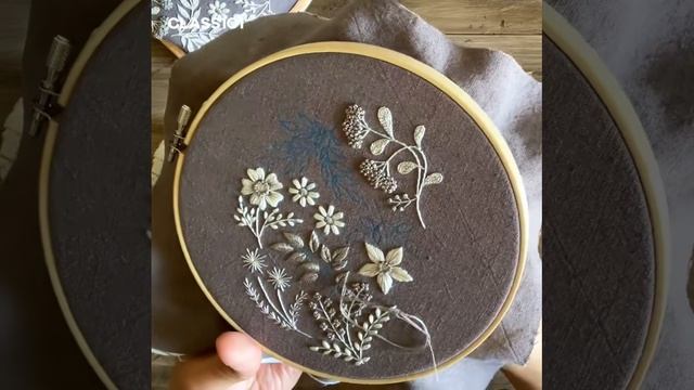 Вышиваем косметичку ✨