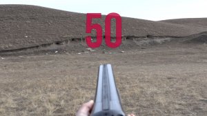 МР-43-КН. стрельба пулей на 50 метров.