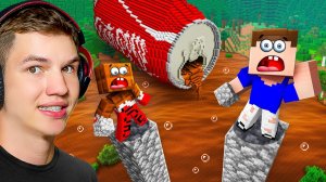 😱ПОЛ СТАЛ КОКА-КОЛОЙ В МАЙНКРАФТ… КАК ВЫЖИТЬ?!