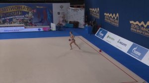 Дина Аверина. Мяч. ЧР 2021