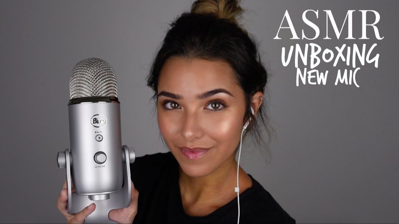 ASMR Unboxing Blue Yeti/New Microphone смотреть онлайн