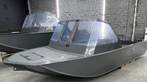 Парабель 410П (капотная) лодка из ПНД. Новосибирск