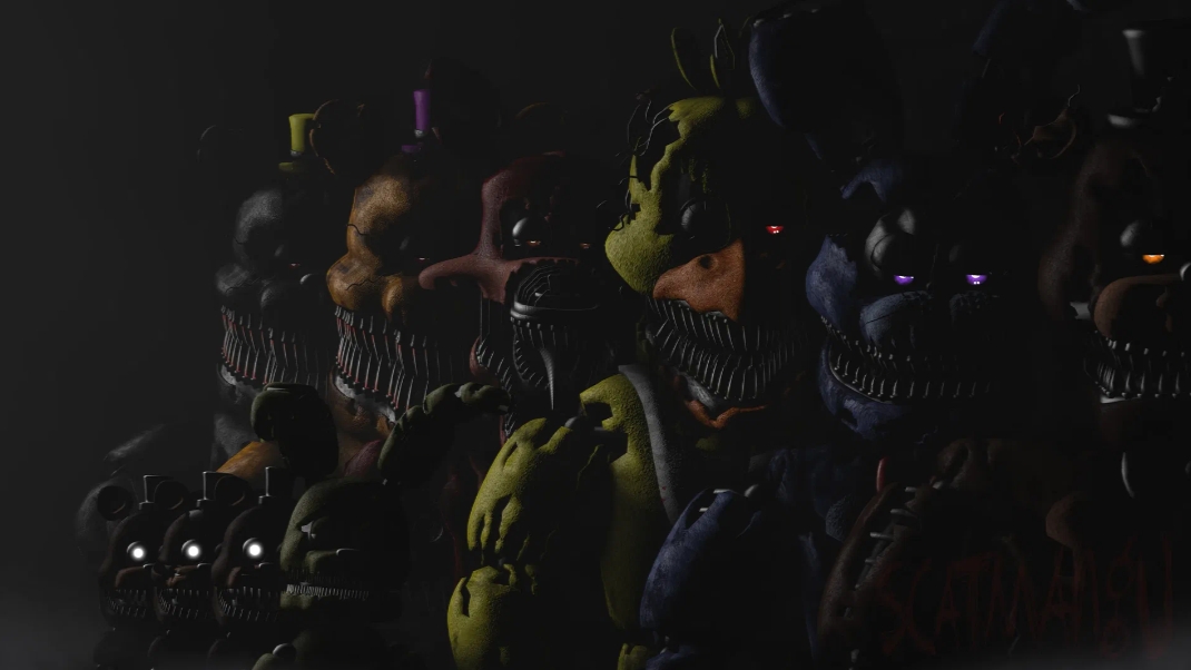 FNAF 4.(6 ночь)