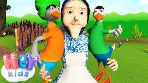 Жили у Бабуси Два Весёлых Гуся - Мультфильмы - Песни Для Детей