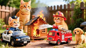 Мультики для детей, котик попал в ураган мультфильм, мультик