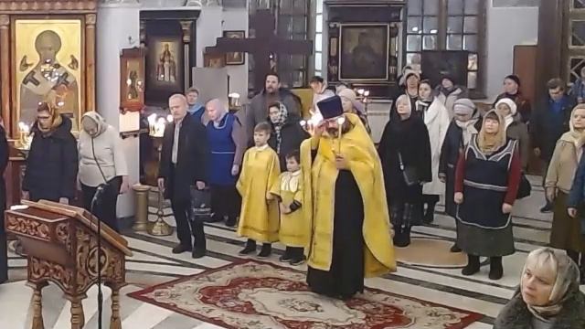 13.12.2025 Всенощное бдение. Суббота. Седмица 27-я по Пятидесятнице. смотреть онлайн