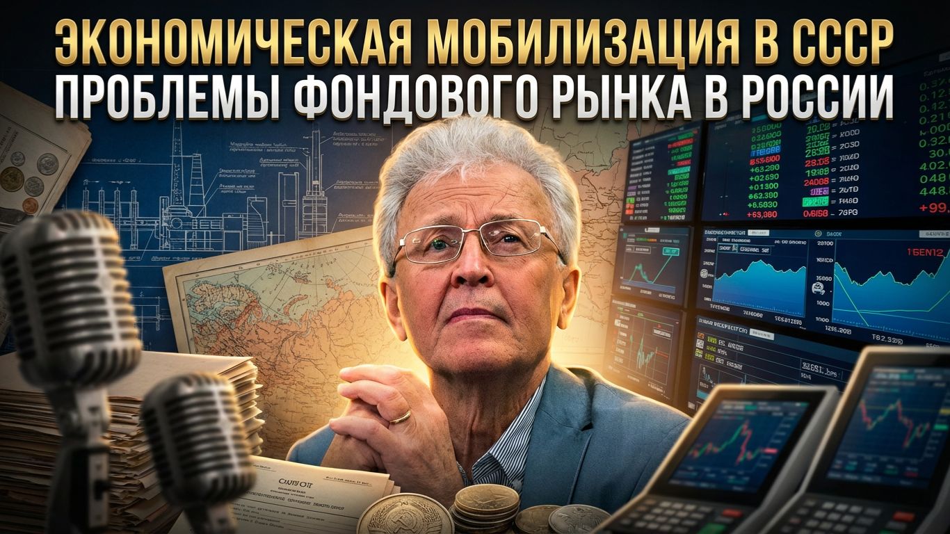 Валентин Катасонов | Экономическая мобилизация в СССР. Проблемы фондового рынка в России смотреть онлайн