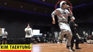 Новое видео! Ви репетирует с другими участниками BTS.