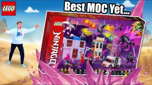 Я создал самодельную модель «Кристаллизованная финальная битва Ниндзяго»