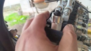 Как отрегулировать давление в системе  гидравлики Риппа 319