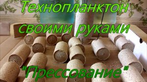 Технопланктон своими руками. "Прессование".