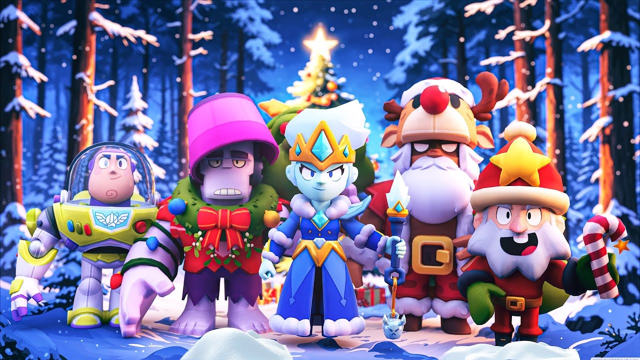 ПОЛНОМЕТРАЖНЫЙ ФИЛЬМ BRAWL STARS "НОВОГОДНИЙ ПЕРЕПОЛОХ" смотреть онлайн