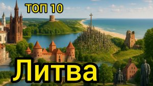 Топ 10 | ЛИТВА : Удивительные места