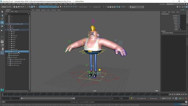 Lesson 3 - Parent Geometry to the Rig смотреть онлайн