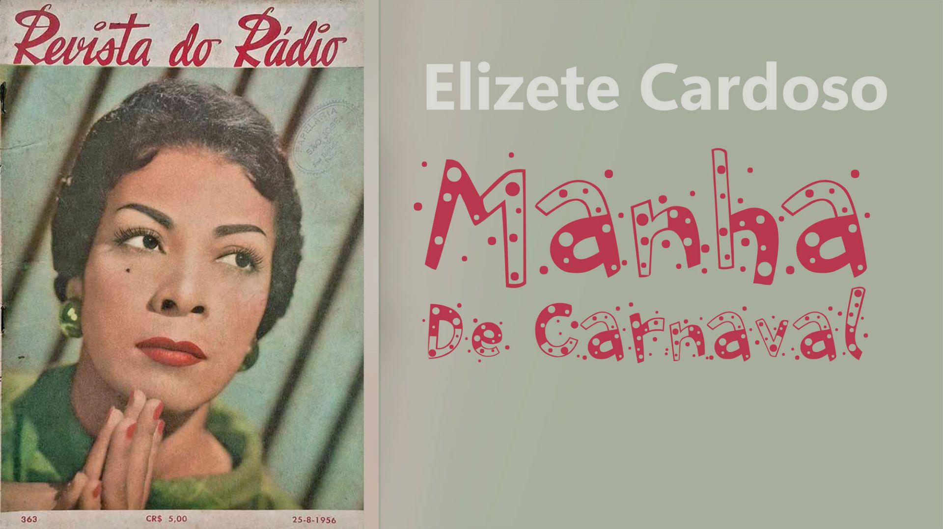 Elizete Cardoso. "Manhã De Carnaval" смотреть онлайн