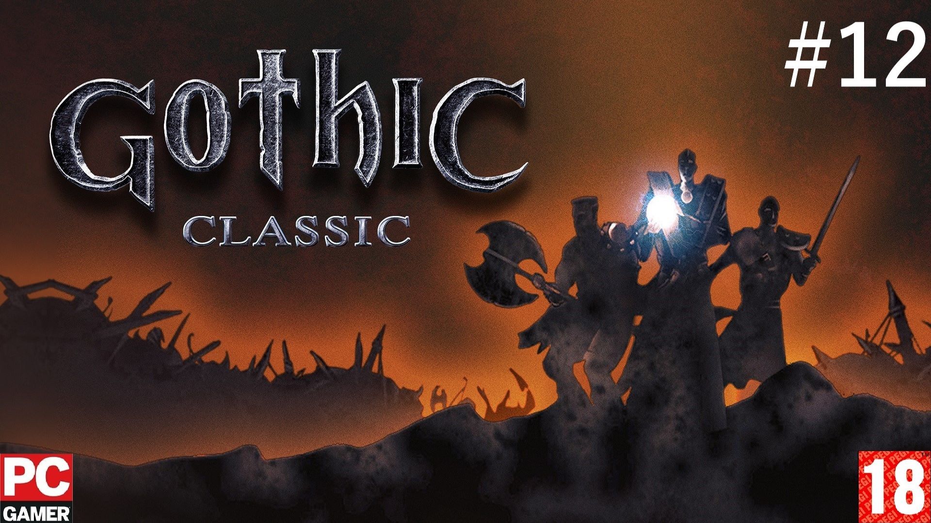 Gothic 1 Classic(2001) (PC) - Прохождение #12, Финал. (без комментариев) на Русском.