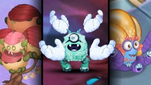 Все Первичные Монстры - Далонь, Боглус, Шача (My Singing Monsters, Мои Поющие Монстры, Msm, Мсм)