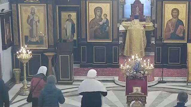 13.12.2025 Божественная Литургия. Суббота. Седмица 27-я по Пятидесятнице. смотреть онлайн