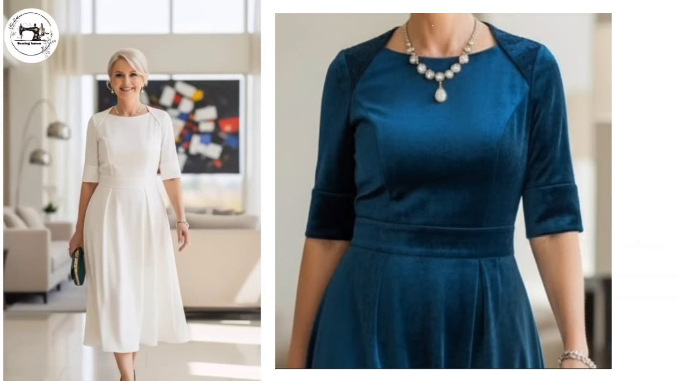 Моделирование платье-миди смотреть онлайн