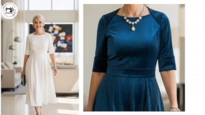 Моделирование платье-миди