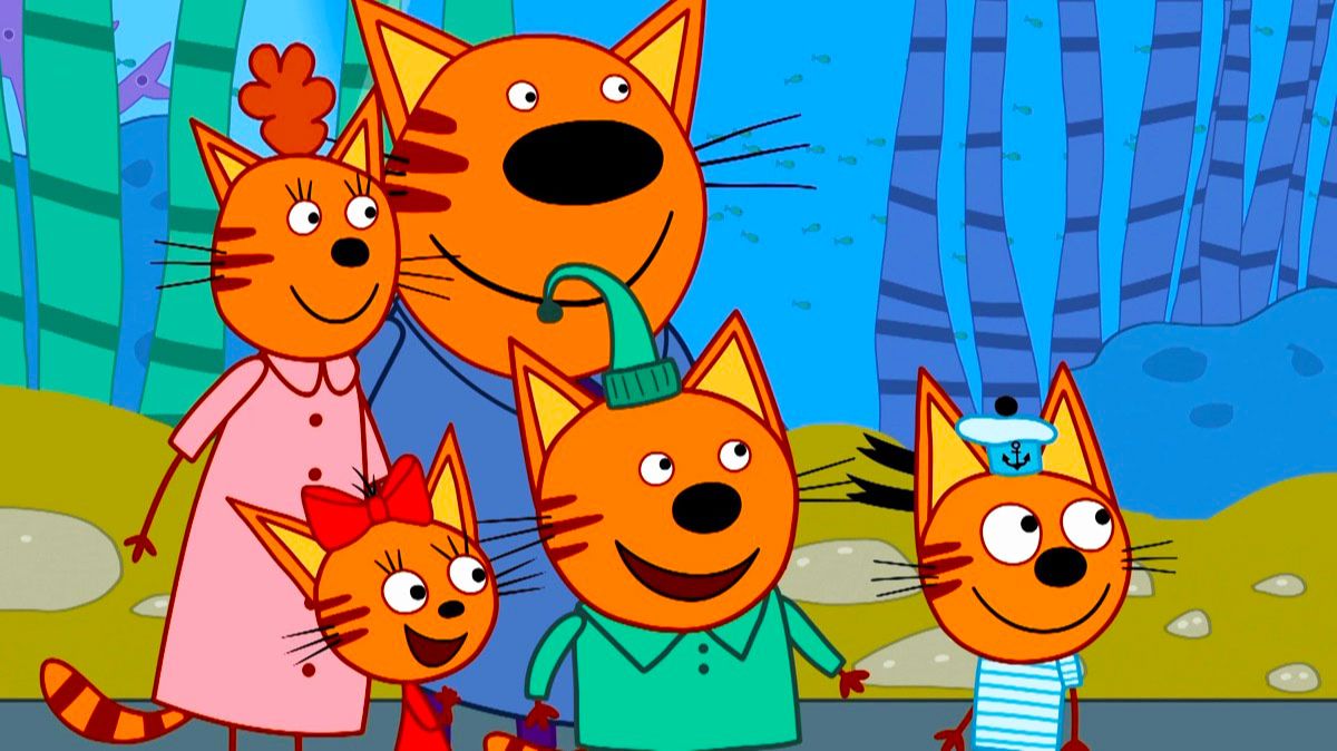 ТРИ КОТА ДЛЯ МАЛЫШЕЙ - СМОТРЕТЬ ТРИ КОТА - ТРИ КОТА смотреть онлайн