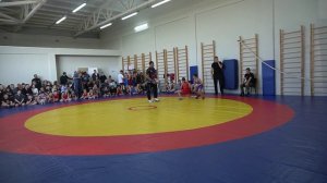 ГРБ. 2014-2015 г.р. Вес 32 кг. 1/4 финала Долгов Кирилл (Новокубанск)-Шкуро Егор (Новопокровская)