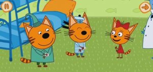 Три Кота Мультфильм Прививка для котят