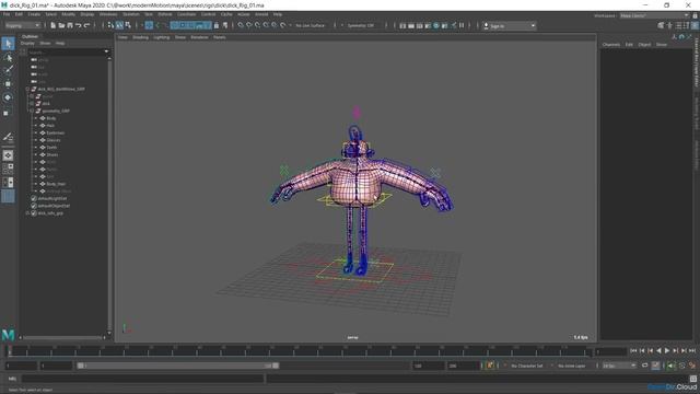Lesson 4 - Rig Final Touches смотреть онлайн
