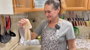 Как правильно, быстро и легко почистить кальмара и как его правильно заморозить.