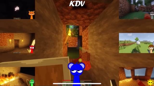 Спрунки но звуки из майнкрафт!?